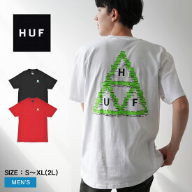 ハフ 半袖Tシャツ HUF DESKTOP S／S TEE メンズ ホワイト 白 ブラック 黒 TS02400 ウエア トップス Tシャツ クルーネック 半袖 ストリート カジュアル バックプリント スポーティ スケボー スケーター スケートボード アメカジ プリント
