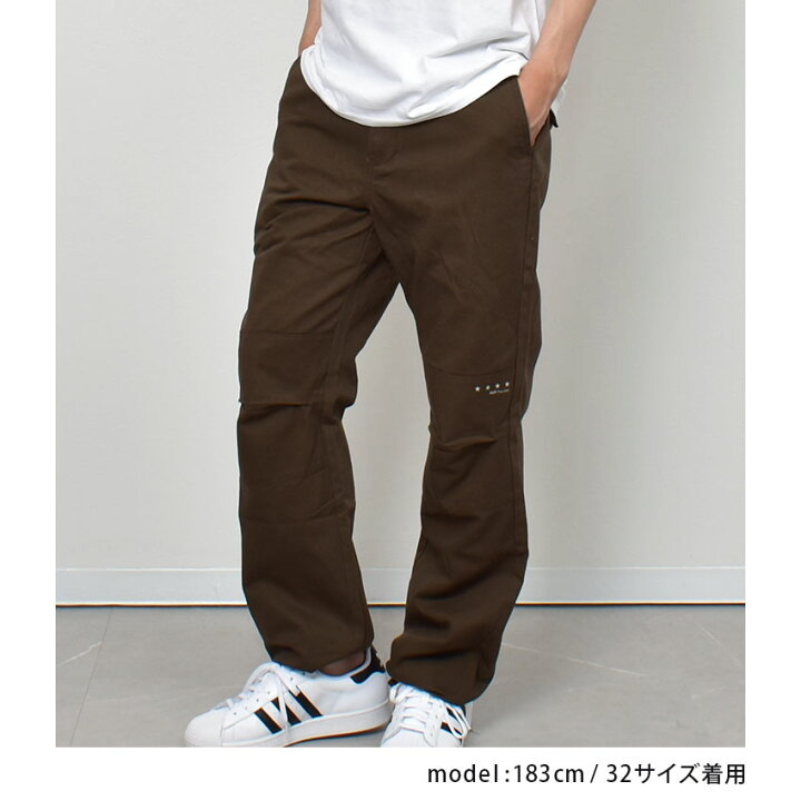 楽天市場】ハフ ボトムス HUF キャロル パンツ メンズ ブラウン 茶 