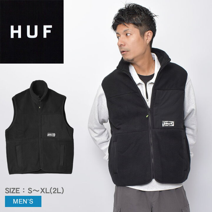 楽天市場】ハフ ベスト ボアベスト HUF SONOMA HIGH PILE VEST メンズ 