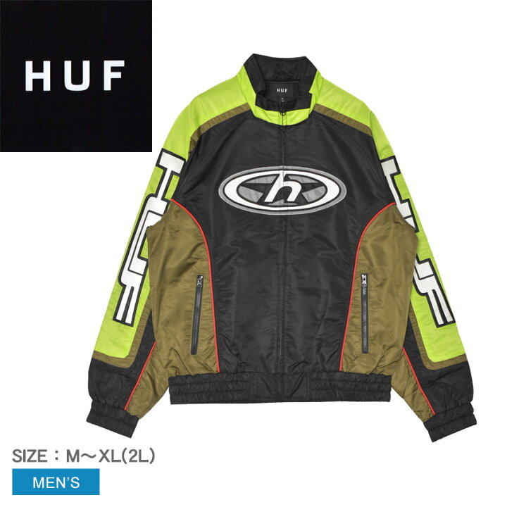 楽天市場】ハフ モトジャケット HUF HUF MOTO JACKET メンズ ブラック 