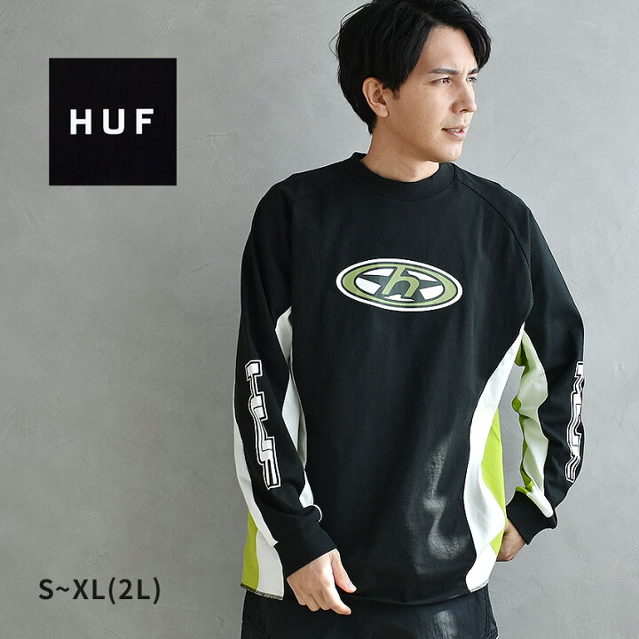 楽天市場】【楽天スーパーSALE☆】ハフ 長袖Tシャツ HUF HOLESHOT MOTO 