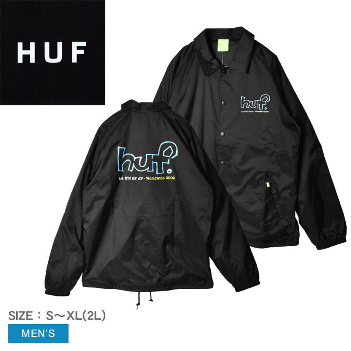 楽天市場】ハフ アウター HUF ドロップアウト コーチジャケット メンズ  