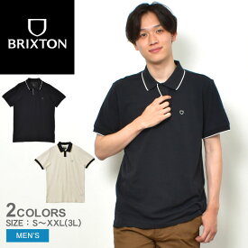 【店内全品★P2倍！】ブリクストン 半袖ポロシャツ BRIXTON PROPER S/S POLO KNIT メンズ ブラック 黒 ホワイト 白 02962 ウエア ニット ポロシャツ トップス ブランド シンプル クラシック ギフト プレゼント 半袖 人気 定番 贈り物 おしゃれ|slz|