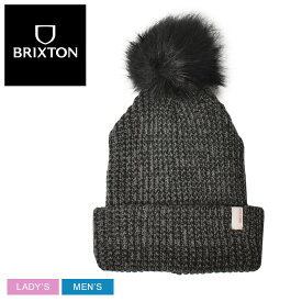 ブリクストン 帽子 BRIXTON ALISON BEANIE メンズ レディース ブラック 黒 10807 ユニセックス キャップ ビーニー ニット帽 シンプル ブランド ストリート カジュアル おしゃれ ぽんぽん ポンポン