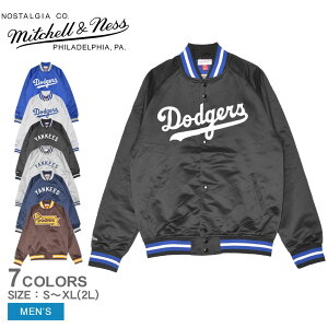 ~b`FAhlX WPbg MITCHELL  NESS MLB LIGHTWEIGHT SATIN JACKET Y ubN  u[  zCg  O[ lCr[  uE  SJKT6296-LADYYPPPBLCK SJKT6296-LADYYPPPROYA SJKT6296-LADYYPP