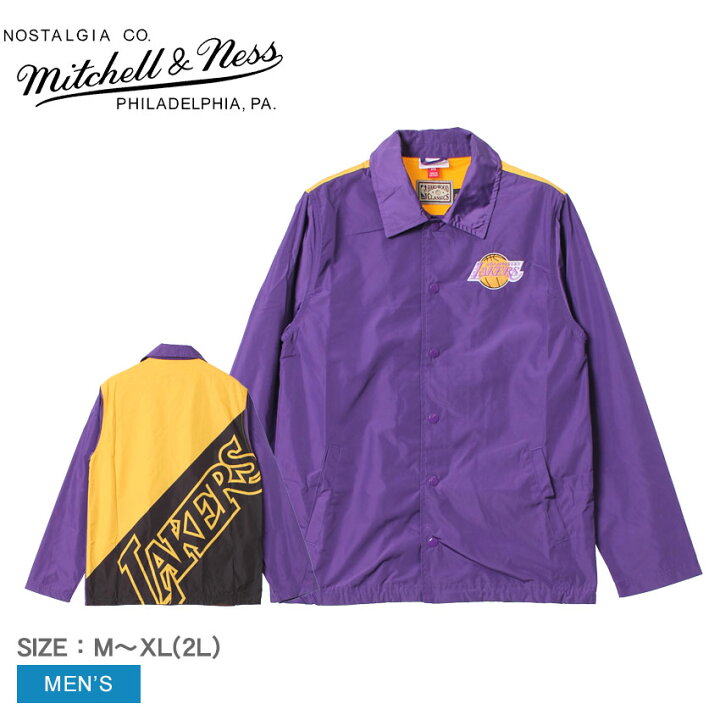 楽天市場】ミッチェルアンドネス コーチジャケット MITCHELL ＆ NESS  
