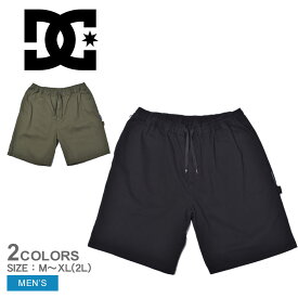 【店内全品★P2倍！】DCシューズ パンツ メンズ DCSHOECOUSA 23 SUPER WIDE PAINTER SHORT ハーフパンツ 半パン 半ズボン ズボン スポーツ ストレッチ トレーニング ジム ランニング アウトドア カジュアル 運動 リラックス 部屋着 ペインターショーツ ブラック