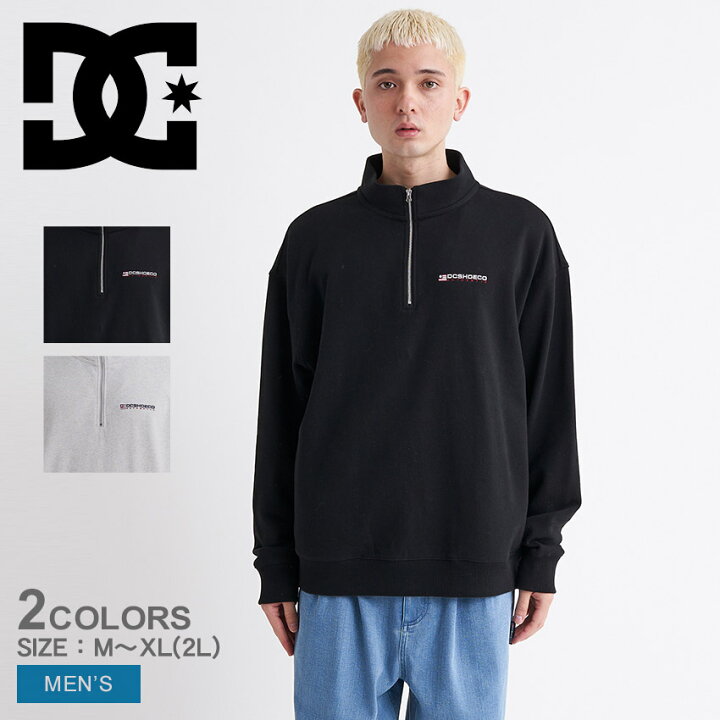 楽天市場】DCシューズ ハーフジップスウェット メンズ DCSHOECOUSA 23 