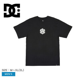 【店内全品★P2倍！】【ゆうパケット配送】DCシューズ 半袖Tシャツ メンズ DCSHOECOUSA JAAKKO CUBIC HSS S トップス 半袖 ブランド ストリート アメカジ おしゃれ おすすめ 人気 カジュアル スポーティ アウトドア プリント ブラック 黒 DST231046