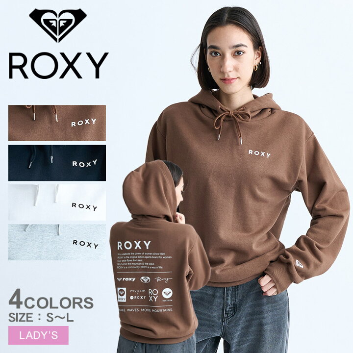 楽天市場】ロキシー パーカー ROXY OUR STYLE FLOW HOODIE レディース 