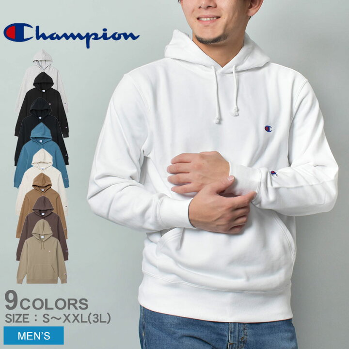 楽天市場】チャンピオン パーカー CHAMPION フーデッドスウェット  