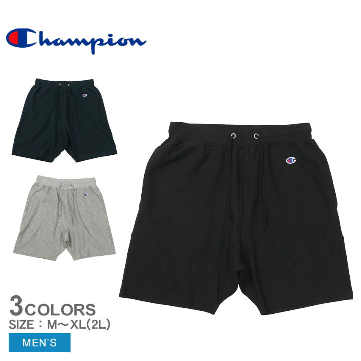 楽天市場】チャンピオン ハーフパンツ CHAMPION リバースウィーブ 