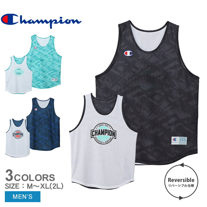 楽天市場】チャンピオン タンクトップ CHAMPION リバーシブルタンク 