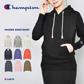 【店内全品★P2倍！】チャンピオン パーカー CHAMPION フーデットスウェットシャツ ブラック 黒 ホワイト 白 HOODED SWEATSHIRT CW-K108 ウエア トップス フーディー スエット ブランド ポケット フード シンプル スポーティー スポーツ ロゴ ブラック ホワイト|slz shn|