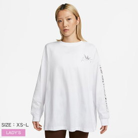 【ゆうパケット配送】 ナイキ 長袖Tシャツ NIKE NSW OC 3 L/S トップ OS レディース ホワイト 白 DX7935 ロンT ブランド シンプル ベーシック カジュアル ストリート スポーティ スポーツ ロゴ 人気 定番 おしゃれ