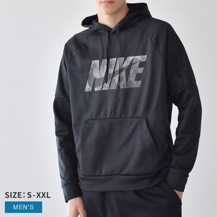 楽天市場】ナイキ パーカー NIKE Therma-FIT メンズ ブラック 黒 