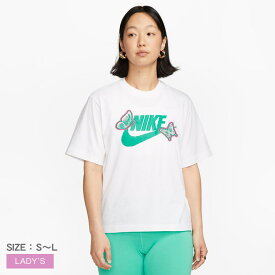 ナイキ NIKE スポーツウェア ウィメンズ ボクシー Tシャツ レディース 春 夏 秋 トップス 半袖 半袖Tシャツ 綿T 綿100％ ホワイト 白 グリーン 緑 FD2526 S-L スポーツウェア トレーニングウェア ジム かわいい トレーニング スポーツ 運動|slz|