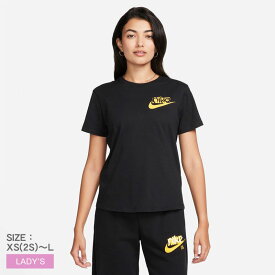 【ゆうパケット配送】 ナイキ 半袖Tシャツ NIKE NSW TEE CLUB LBR レディース ブラック 黒 FQ6604 ウェア トップス カットソー クルーネック ブランド ショートスリーブ 半袖 ロゴ カジュアル シンプル スポーティ スポーツ 運動 ランニング ジョギング|slz|