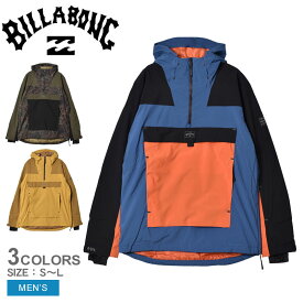 【店内全品★P5倍！】ビラボン スノージャケット BILLABONG QUEST JKT メンズ ブルー 青 カーキ イエロー 黄 BB01M753 プルオーバージャケット アウター ジャケット トップス ブランド スキー スノボー スノーボード ウィンタースポーツ カジュアル ストリート