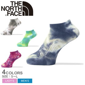 ザ ノースフェイス 靴下 THE NORTH FACE タイ ダイ ショート メンズ レディース ネイビー 紺 ベージュ TIE DYE SHORT NN82317 ショートソックス くつした くつ下 くるぶし丈 ブランド ノースフェース 抗菌防臭 タイダイ タイダイ柄