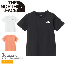 【ゆうパケット配送】 ザ ノースフェイス 半袖Tシャツ THE NORTH FACE ショートスリーブエクスプロールソースサーキュレーションティー キッズ ジュニア 子供 ブラック 黒 ホワイト 白 S/S Explore Source Circulation Tee NTJ12314 男の子 女の子 ノース