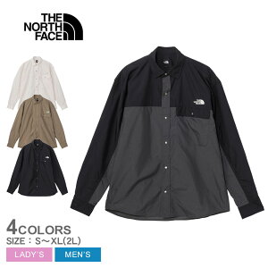 UEm[XEtFCX Vc THE NORTH FACE OX[ukvVVc Y fB[X  L/S Nuptse Shirt NR12552 EFA gbvX  㒅 OX[u AE^[ AEghA L