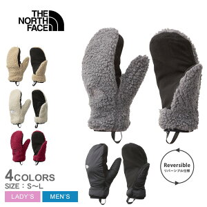UEm[XEtFCX  THE NORTH FACE o[VuGNXg[pC~bg Y fB[X O[ lCr[  Reversible Extreme Pile Mitt NN62407 O[u {A t[X o[Vu u