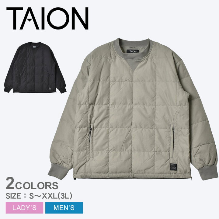 楽天市場】タイオン アウター TAION スポーツクラシック クルーネック 