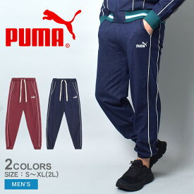 【店内全品★P5倍！】プーマ パンツ PUMA CORE HERITAGE トラックパンツ メンズ ネイビー 紺 レッド 赤 677678 ウエア ロングパンツ ブランド スポーティ スポーツ ストリート 運動 運動着 ジム トレーニング シンプル ロゴ おしゃれ 人気