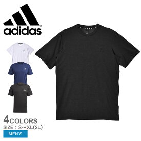 【ゆうパケット配送】 アディダス Tシャツ ADIDAS M TR-ES COMFORT Tシャツ メンズ ブラック 黒 ホワイト 白 BXH38 トップス ブランド プリント スポーティ クルーネック 半袖 カジュアル ロゴ シンプル ストリート リラックス おしゃれ ジム トレーニング