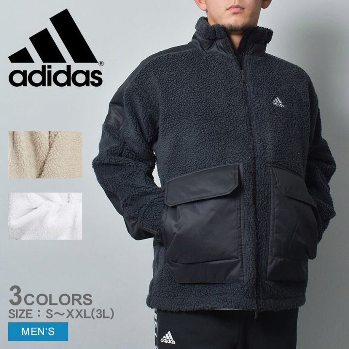 楽天市場】アディダス ボアジャケット ADIDAS ワーディング オーバー  