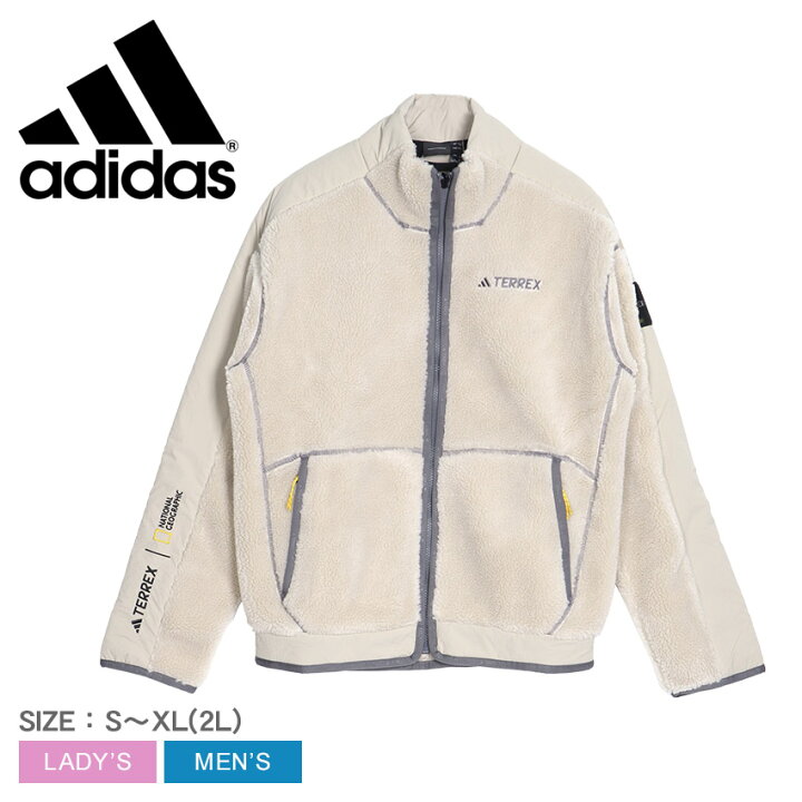 楽天市場】アディダス フリースジャケット ADIDAS ナショナル ジオ 