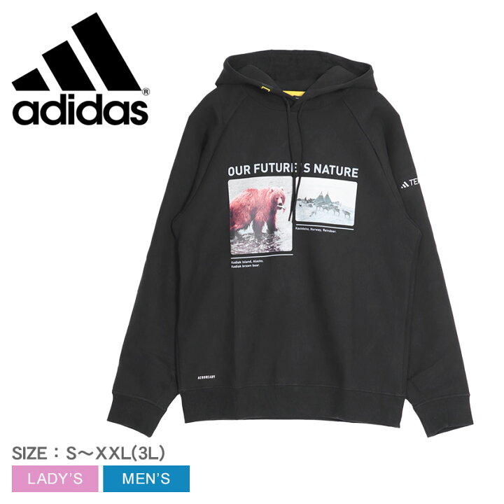 楽天市場】アディダス パーカー ADIDAS ナショナル ジオグラフィック  