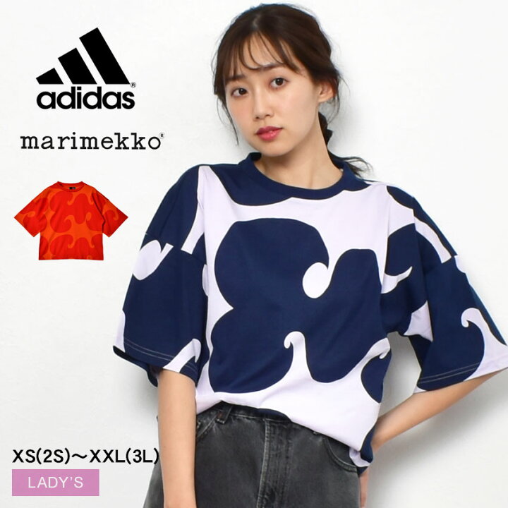 楽天市場】アディダス マリメッコ Tシャツ レディース ADIDAS コラボ 