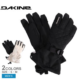 ダカイン DAKINE DK スノーグローブ メンズ 手袋 雪 スキー スキーグローブ スノボ スノーボード 運動 防寒 スポーツ スポーティ シンプル ブランド ロゴ ブラック 黒 ホワイト 白 S M BD237-779