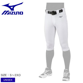 【店内全品★P5倍！】ミズノ パンツ MIZUNO GACHIユニフォーム（ショートフィットタイプ） メンズ レディース ユニセックス ホワイト 白 12JD2F67 ユニセックス 野球 ベースボール ひざ丈 抗菌 防臭 ズボン スポーツ 運動 シンプル ブランド 部活動 社会人野球 ZSPO