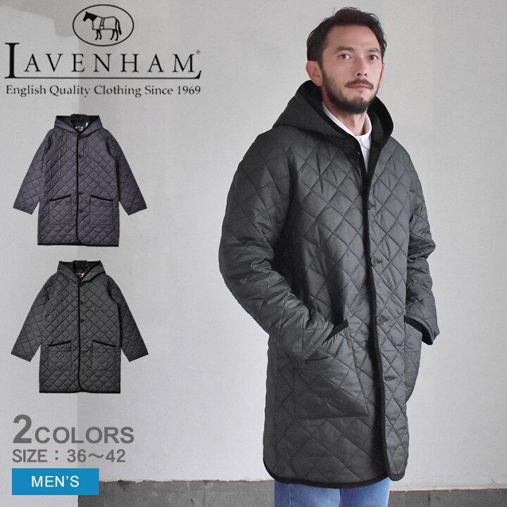 楽天市場】ラベンハム キルティングコート メンズ アウター コート  