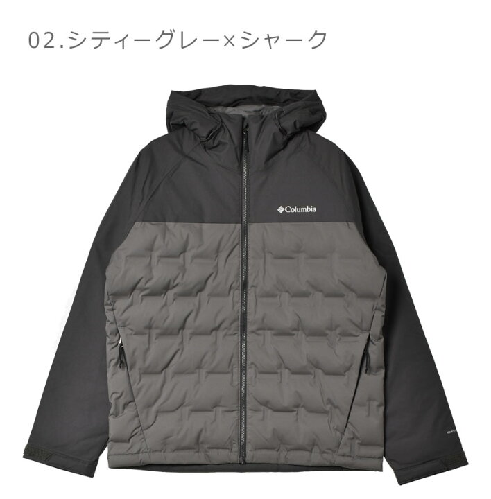 Columbia◇GRAND TREK II DOWN HOODED JACKET_グランドトレック 2 
