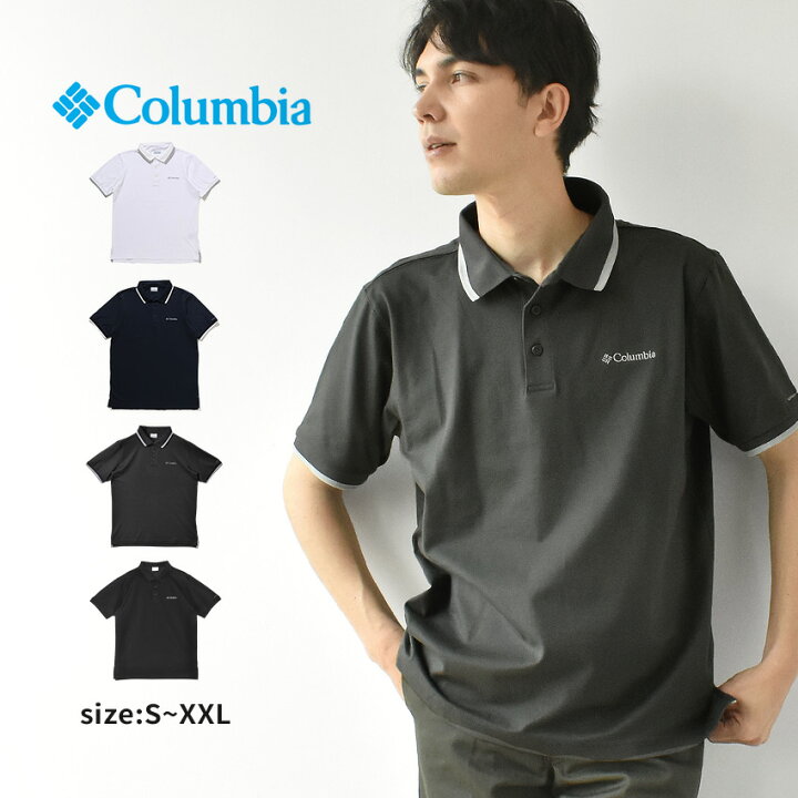 楽天市場】【ネコポス配送】 コロンビア ポロシャツ COLUMBIA コーブ 