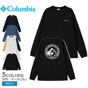 �R�����r�A ����T�V���c COLUMBIA �A�[�o���n�C�N�O���t�B�b�N�����O�X���[�uT�V���c �����Y �u���b�N �� �z���C�g �� �}���` �u���[ �� �l�C�r�[ �� Urban Hike Graphic LS Tee PM0571 �E�G�A �g�b�v�X 