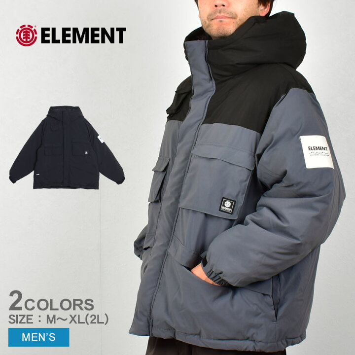 楽天市場】エレメント 中綿ジャケット メンズ ELEMENT PUFFY TACTIC  