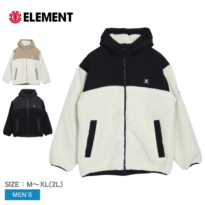 楽天市場】【残り1点！】エレメント ボアジャケット メンズ ELEMENT 