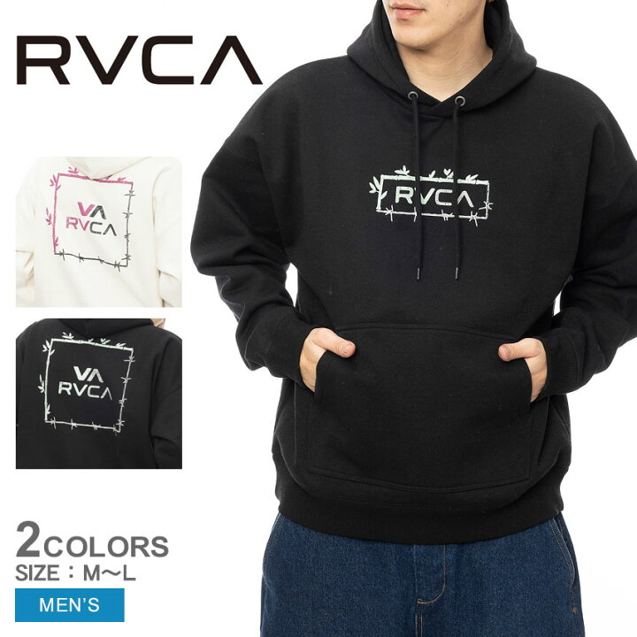 楽天市場】RVCA ルーカ パーカー メンズ スウェット フード フーディー 