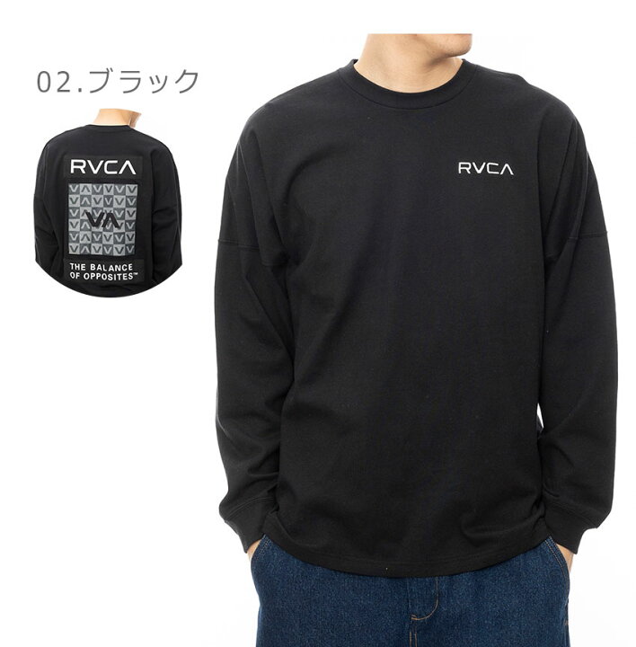 楽天市場】RVCA ルーカ ロンT メンズ 長袖Tシャツ BE042060 PATCH 