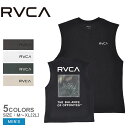ルーカ タンクトップ RVCA PALM BOX TT タンクトップ メンズ ブラック 黒 ホワイト 白 BF041356 ノースリーブ インナー トップス ストリート カジュアル ロゴ プリント 刺繍 刺しゅう ウエア ウェア サーフ サーフィン サーファー ビーチ
