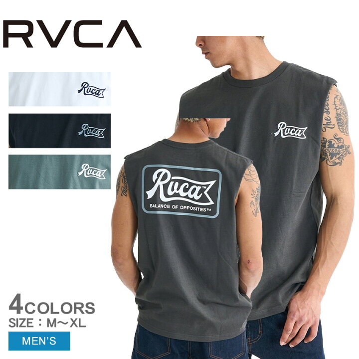 楽天市場】【ネコポス配送】 ルーカ タンクトップ RVCA PEN SCRIPT TT 