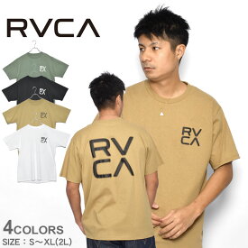 【店内全品★P5倍！】【ゆうパケット配送】 ルーカ 半袖Tシャツ RVCA メンズ レディース ホワイト 白 ブラック 黒 FORMING RVCA TEE BB041202 ウエア トップス ロゴ シンプル ブランド スポーツ カジュアル 半袖 運動 グラフィック ユニセックス サーフ スケーター