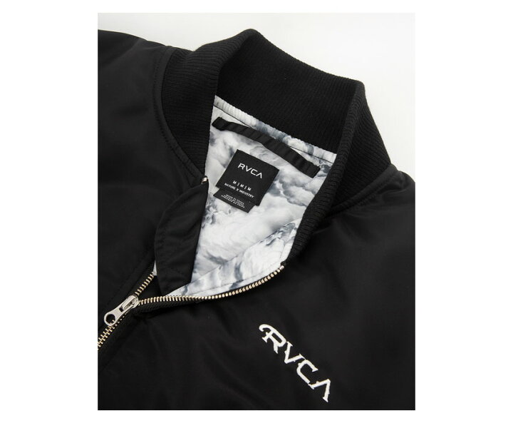 楽天市場】ルーカ MA-1 ジャケット メンズ RVCA ミスターカートゥーン 