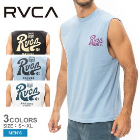 【ゆうパケット配送】ルーカ タンクトップ RVCA メンズ タクティクス タンクトップ メンズ ブラック 黒 ブルー 青 ホワイト 白 TACTIX TANK BD041357 トップス ウェア ウエア クルーネック ロゴ プリント シンプル カジュアル スポーツ サーフ ストリート