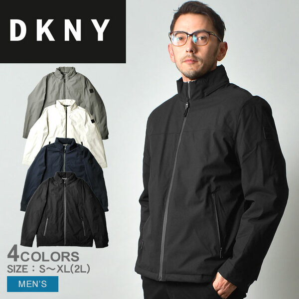ダナ キャラン ニューヨーク アウター DKNY STRETCH TRAVELER JACKET メンズ ブラック 黒 グレー ネイビー ホワイト DX1MP511 ジャケット ダウン 長袖 おしゃれ ジップアップ 人気 カジュアル ブランド シンプル 上着 羽織 旅行 定番 防寒|slz|